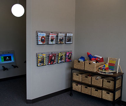 photo of our waiting room